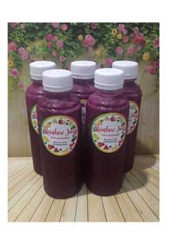 Diet Juice Dragon Fruit Blackberry Blueberry Blackcurrant