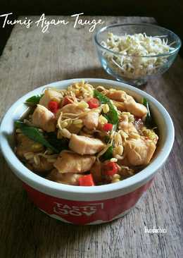 Tumis Ayam Tauge