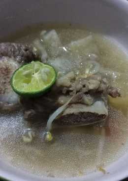 Mie kocok iga sapi