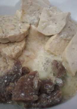 Terik daging, tempe dan tahu