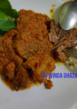 Rendang Daging alamanda nan empuk