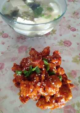 Korean chicken spicy