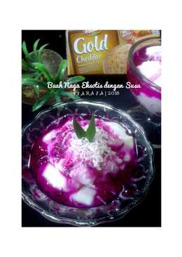 Buah Naga Eksotis dengan Susu