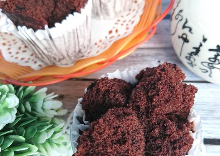 gambar untuk resep makanan Brownies kukus tepung beras (tampa telur)