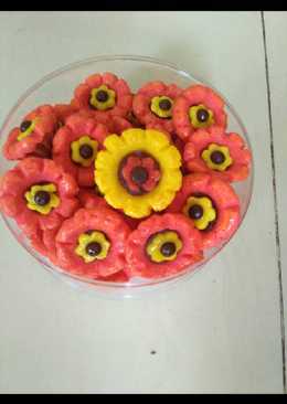 Bunga Daisy cookies
