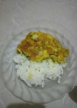 Telur dadar pedass