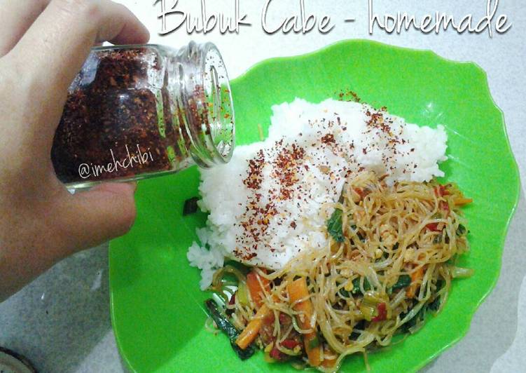 resep masakan Bubuk Cabe Homemade