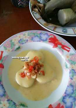 Lontong Manggul, jajanan rakyat yang mengenyangkan dari Madura