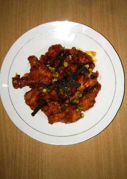 Spicy chicken ala korea