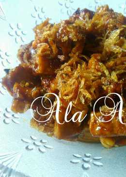 Tongseng tahu tempe ebi