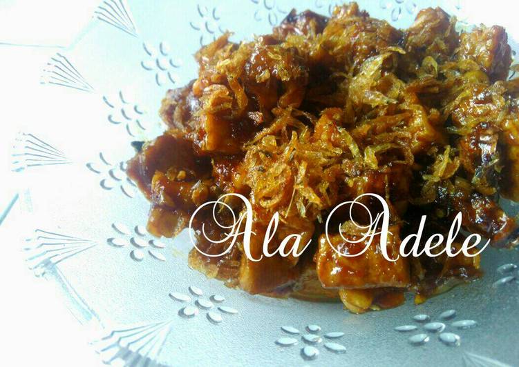 Resep Tongseng tahu tempe ebi By adele prs