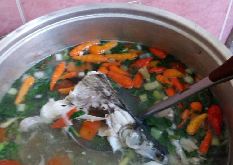 gambar untuk resep makanan Sop ikan asam manado