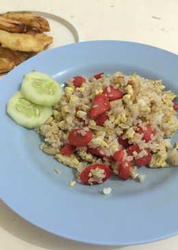 Nasi goreng simple cepat dan enak