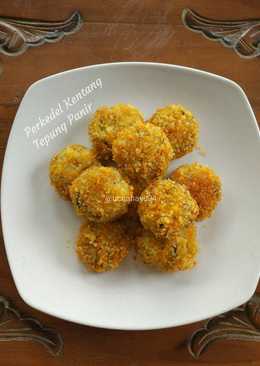 Perkedel kentang tepung panir