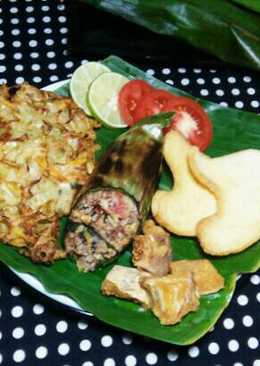 Nasi Bakar Beras Merah