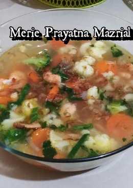 Sop Udang Sayuran