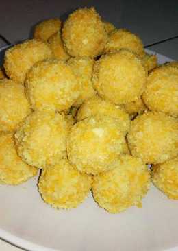 Klepon ubi goreng