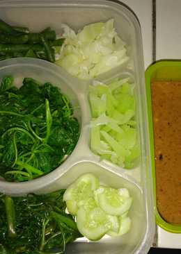 #day1 Pecel sayur #BikinRamadanBerkesan