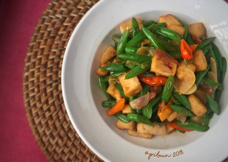 Tumis Tahu Buncis