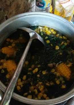 Sup Bayam Jagung Manis