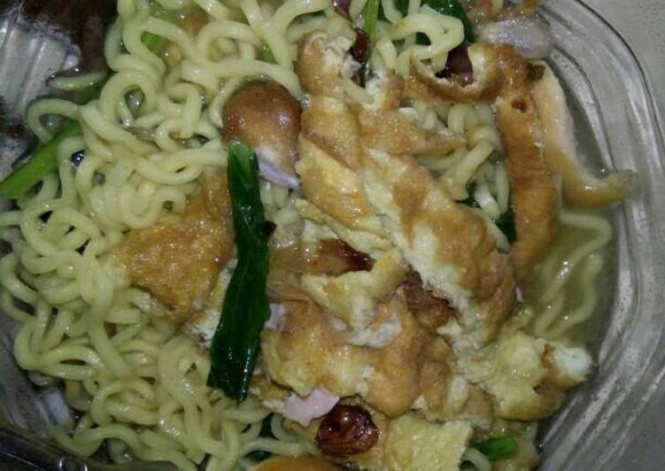 resep makanan Mie rebus simple