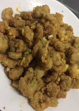 Udang goreng tepung telur asin