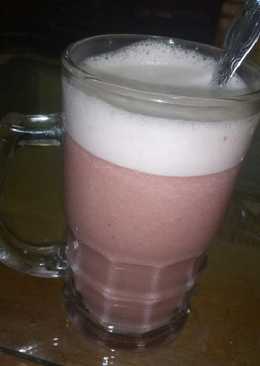 Jus Pisang + Strawberry (no sugar)