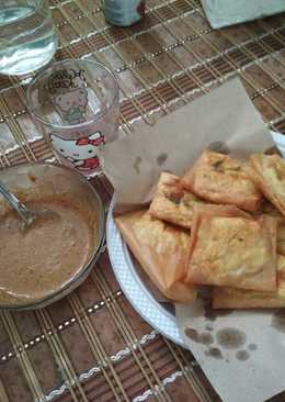 Martabak Tahu sambel kacang