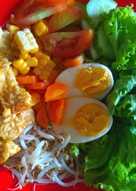 Gado-gado /mix vegetable salad wit peanut sauce ðŸ˜‚