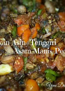 Ikan Asin Tenggiri (Telang) Asam Manis Pedas #Dandelion