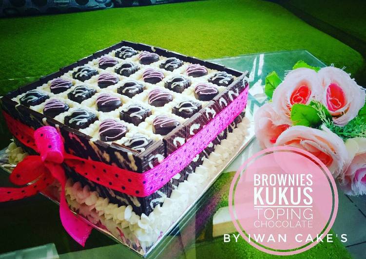 gambar untuk cara membuat Brownies kukus