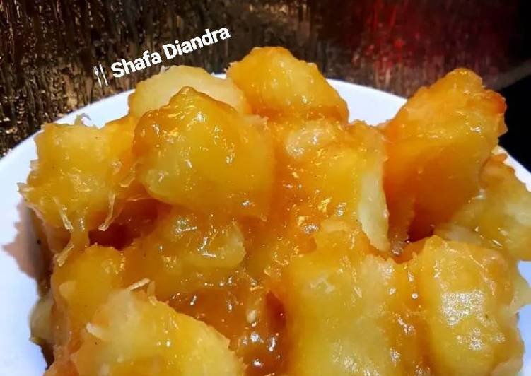 Resep Singkong Gula Merah???? Kiriman dari Shafa Diandra