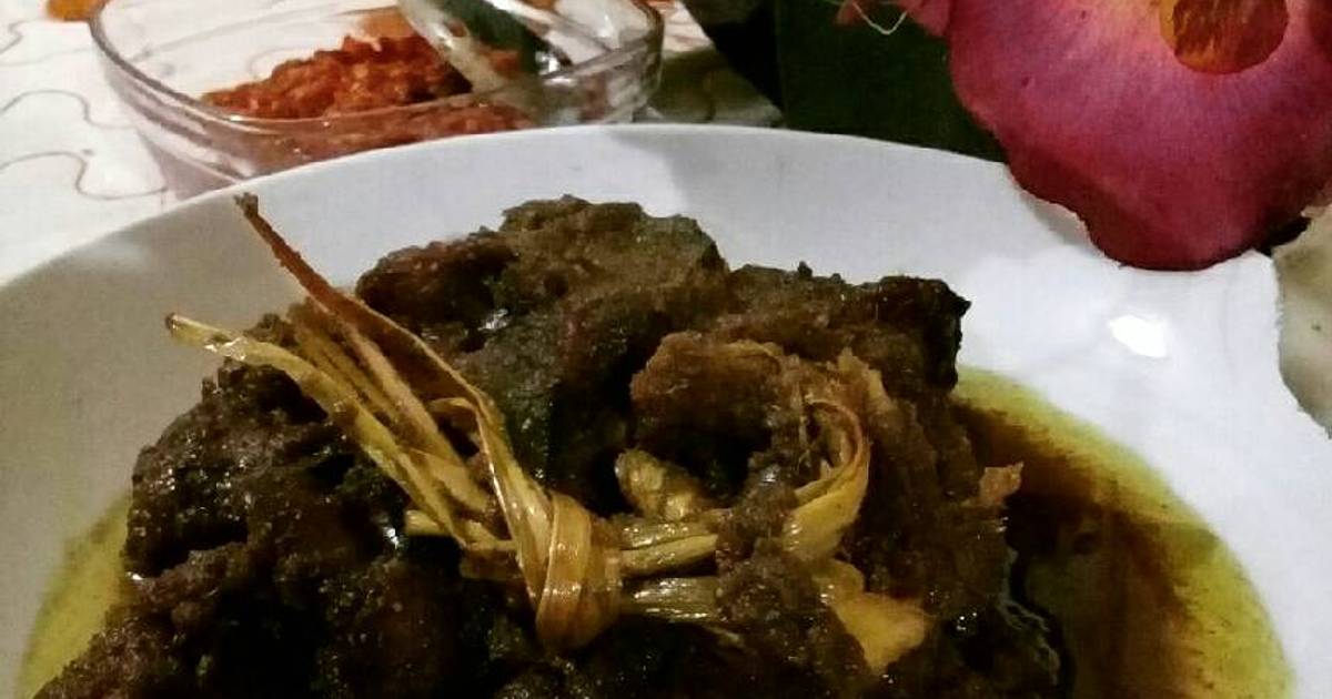 6 resep ayam bumbu hitam khas madura enak dan sederhana 