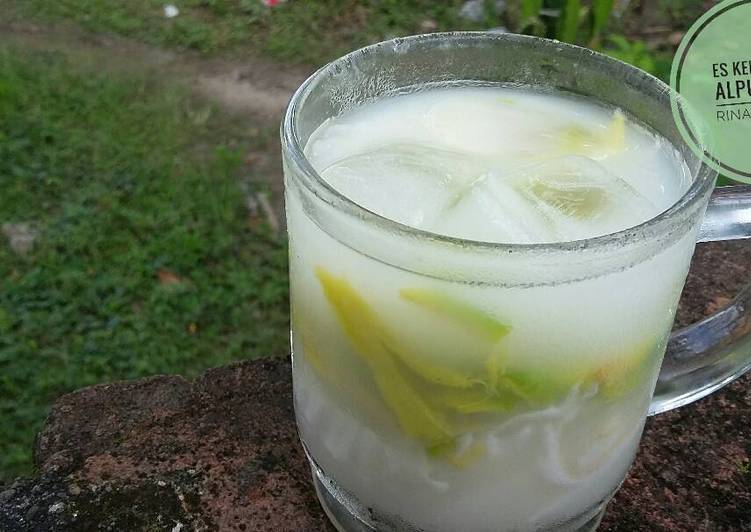 resep masakan Es Kelapa Muda Pake Alpukat