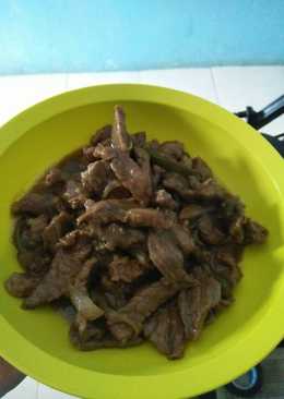 Beef yakiniku sederhana ala ala