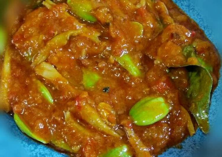 resep masakan Sambal Tempoyak PeRi (PEte teRI) ????