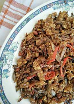 Sambal Ikan Teri Tempe Goreng Kering