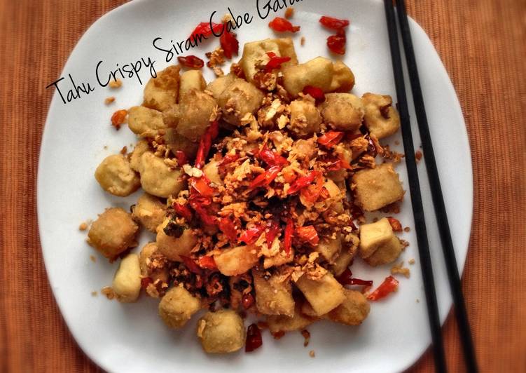 gambar untuk resep Tahu Crispy Siram Cabe Garam