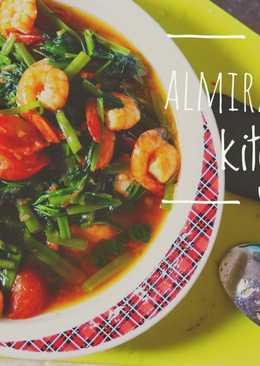 Cah kangkung udang ðŸ¤ðŸ¤ðŸ¤