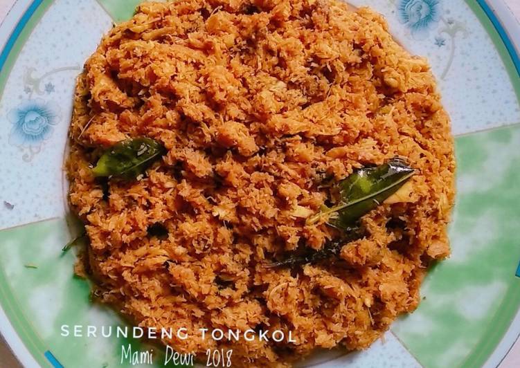 Resep Serundeng Tongkol.. Karya dewi purnamasari