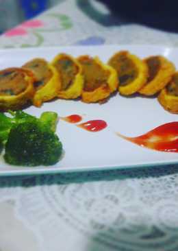 Rolade ikan patin