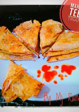 Martabak telur triangle KETO