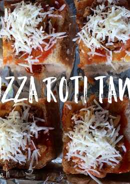 Pizza roti tawar gandum