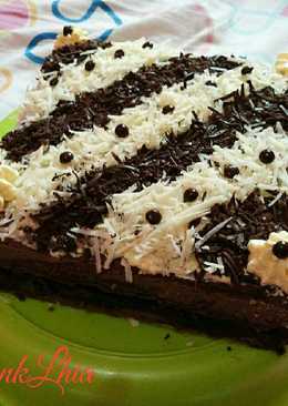 Brownies kukus / kue ultah coklat