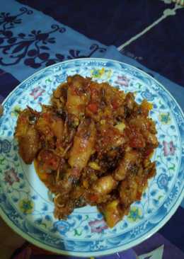 Cumi asin pedas by icha