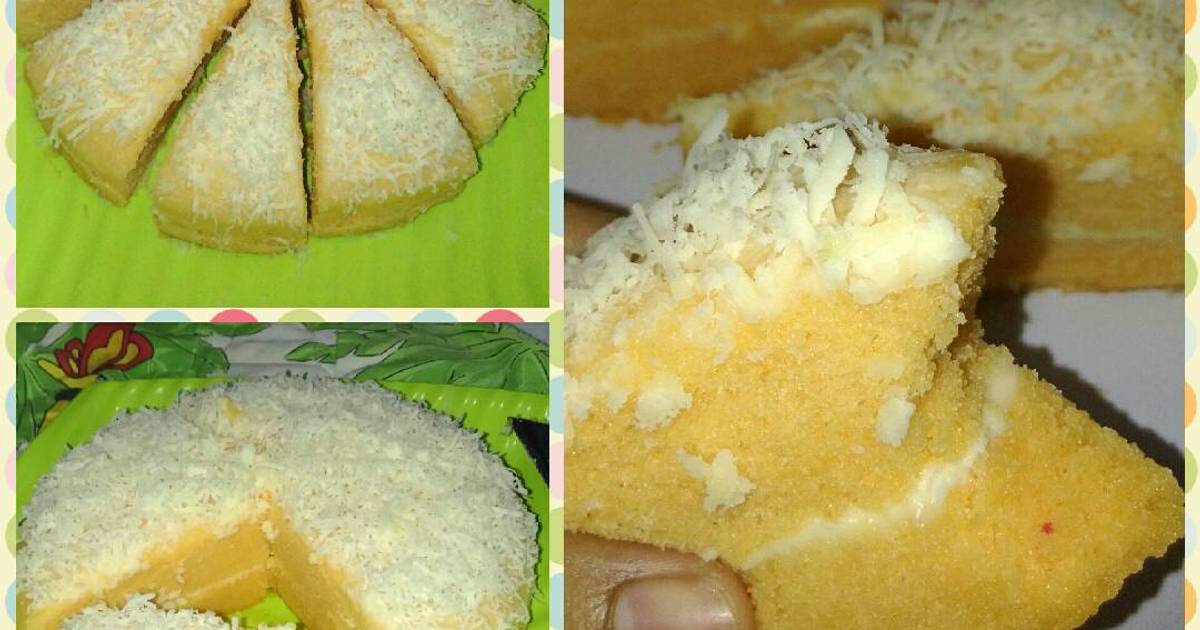 Resep CAKE MANGGO CHEESE CREAM KUKUS Mamah Raihaan