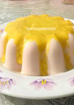 Puding saus mangga