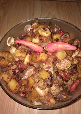 Sambal goreng kentang ati pete