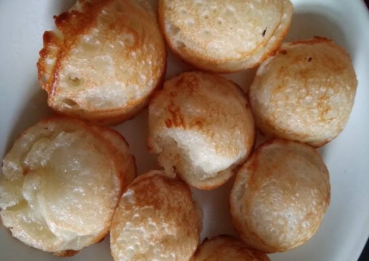 resep lengkap untuk Kue pancong mini simpel??