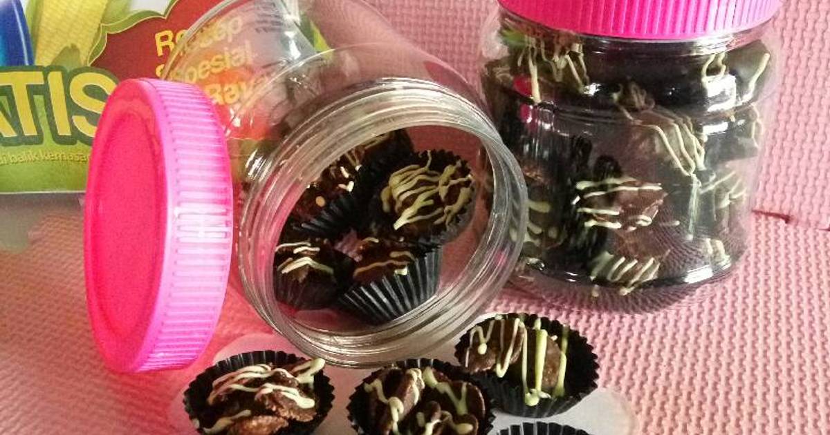1 resep choco cornflakes greentea enak dan sederhana - Cookpad